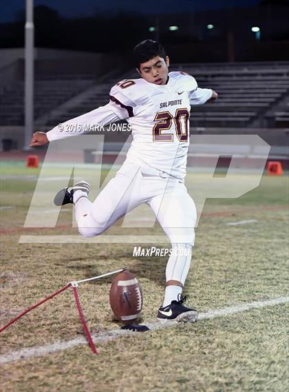 Thumbnail 2 in Saguaro vs. Salpointe Catholic (AIA 4A Semifinal) photogallery.