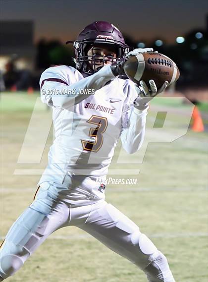 Thumbnail 2 in Saguaro vs. Salpointe Catholic (AIA 4A Semifinal) photogallery.
