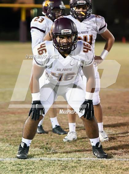 Thumbnail 2 in Saguaro vs. Salpointe Catholic (AIA 4A Semifinal) photogallery.