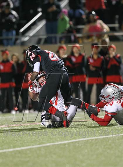Thumbnail 3 in Trinity vs Marcus (UIL 5A Bi-District Playoff) photogallery.