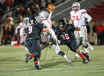 Thumbnail 3 in Trinity vs Marcus (UIL 5A Bi-District Playoff) photogallery.