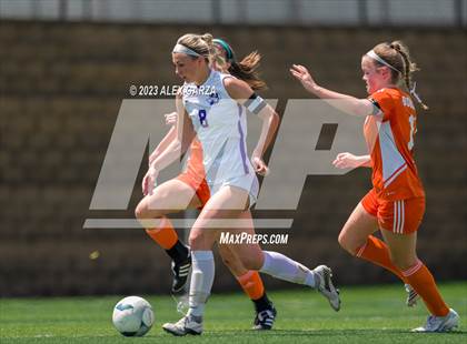 Thumbnail 3 in Boerne vs Celina  (UIL 4A Soccer Semifinal) photogallery.