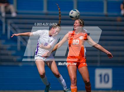 Thumbnail 3 in Boerne vs Celina  (UIL 4A Soccer Semifinal) photogallery.