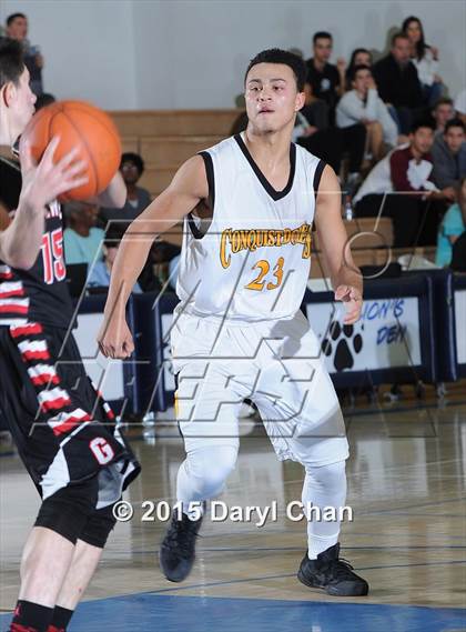 Thumbnail 1 in Grants vs. Cabrillo (MaxPreps Holiday Classic) photogallery.