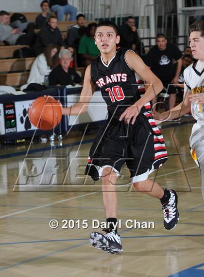 Thumbnail 1 in Grants vs. Cabrillo (MaxPreps Holiday Classic) photogallery.