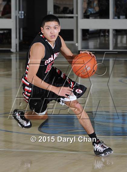 Thumbnail 1 in Grants vs. Cabrillo (MaxPreps Holiday Classic) photogallery.