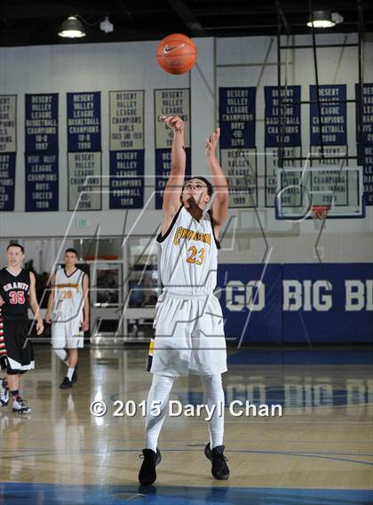 Thumbnail 3 in Grants vs. Cabrillo (MaxPreps Holiday Classic) photogallery.