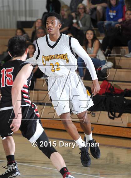 Thumbnail 3 in Grants vs. Cabrillo (MaxPreps Holiday Classic) photogallery.