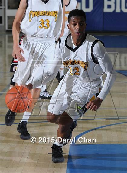 Thumbnail 2 in Grants vs. Cabrillo (MaxPreps Holiday Classic) photogallery.
