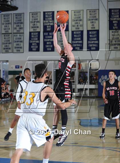 Thumbnail 1 in Grants vs. Cabrillo (MaxPreps Holiday Classic) photogallery.