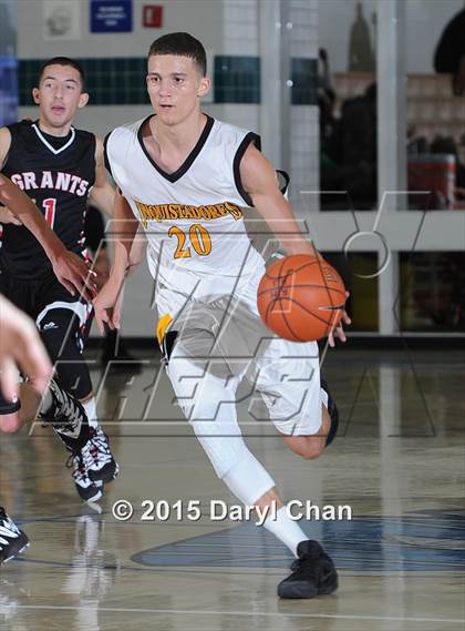 Thumbnail 1 in Grants vs. Cabrillo (MaxPreps Holiday Classic) photogallery.
