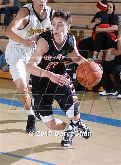 Thumbnail 1 in Grants vs. Cabrillo (MaxPreps Holiday Classic) photogallery.