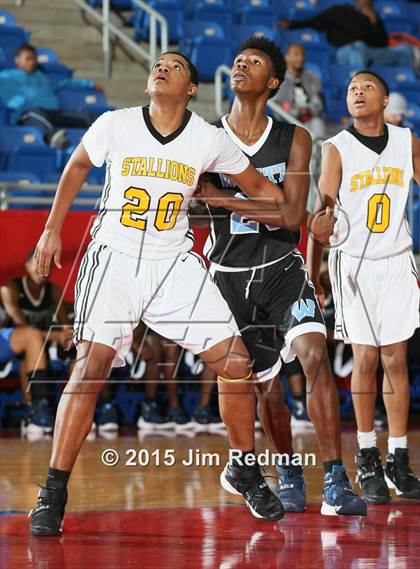 Thumbnail 1 in Wyatt vs. Triple A Academy (Thanksgiving Hoopfest) photogallery.