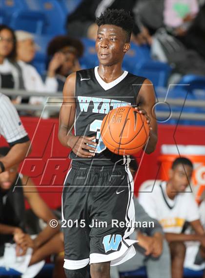 Thumbnail 1 in Wyatt vs. Triple A Academy (Thanksgiving Hoopfest) photogallery.