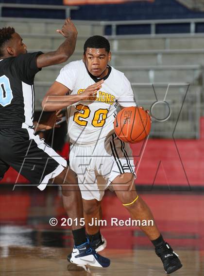 Thumbnail 1 in Wyatt vs. Triple A Academy (Thanksgiving Hoopfest) photogallery.
