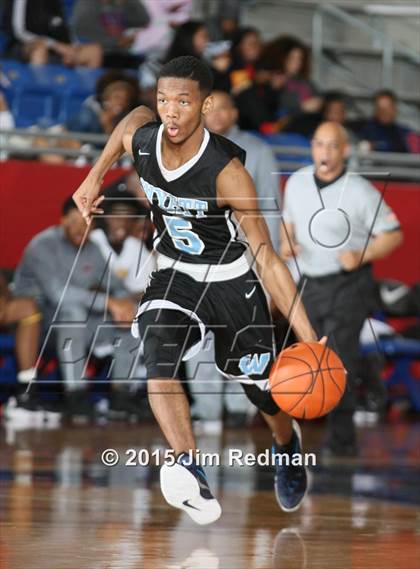 Thumbnail 3 in Wyatt vs. Triple A Academy (Thanksgiving Hoopfest) photogallery.