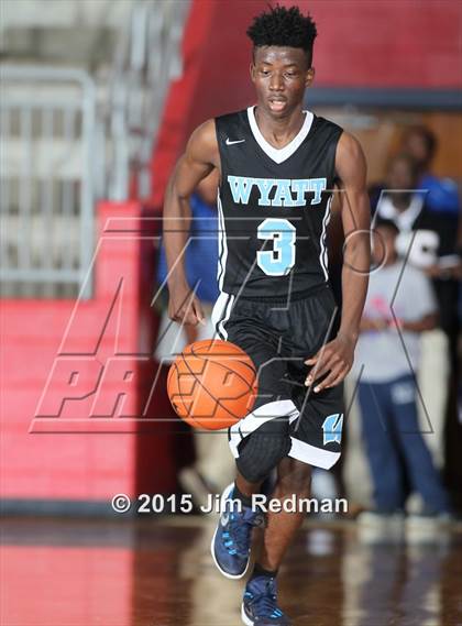 Thumbnail 3 in Wyatt vs. Triple A Academy (Thanksgiving Hoopfest) photogallery.