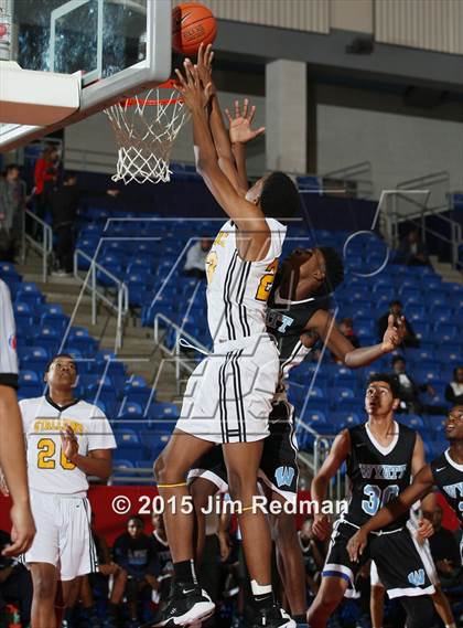 Thumbnail 1 in Wyatt vs. Triple A Academy (Thanksgiving Hoopfest) photogallery.