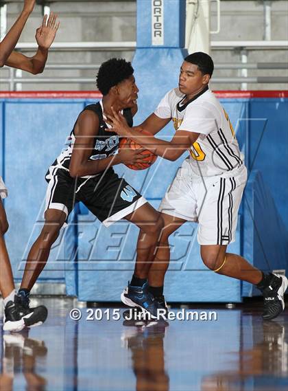 Thumbnail 3 in Wyatt vs. Triple A Academy (Thanksgiving Hoopfest) photogallery.