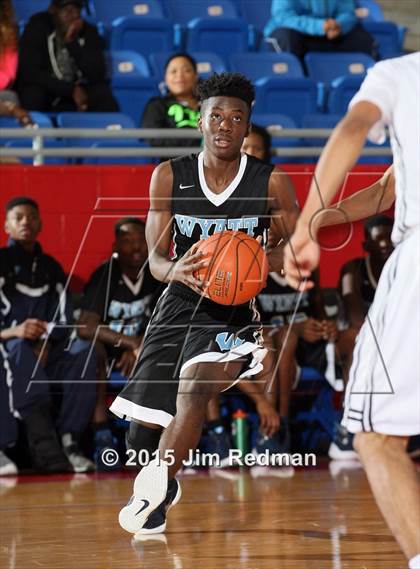 Thumbnail 3 in Wyatt vs. Triple A Academy (Thanksgiving Hoopfest) photogallery.