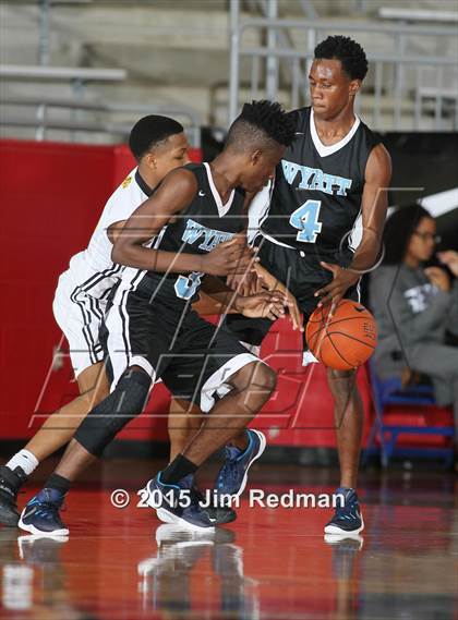 Thumbnail 2 in Wyatt vs. Triple A Academy (Thanksgiving Hoopfest) photogallery.