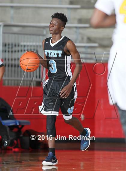 Thumbnail 2 in Wyatt vs. Triple A Academy (Thanksgiving Hoopfest) photogallery.