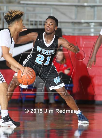 Thumbnail 2 in Wyatt vs. Triple A Academy (Thanksgiving Hoopfest) photogallery.