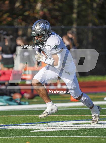 Thumbnail 1 in Westhampton Beach vs Half Hollow Hills West (Section XI Division III Semifinal Game) photogallery.