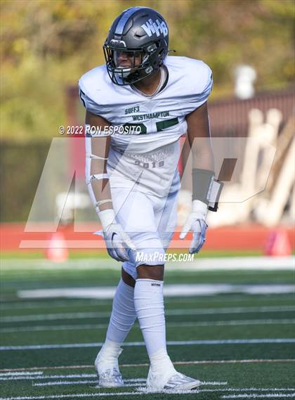 Thumbnail 2 in Westhampton Beach vs Half Hollow Hills West (Section XI Division III Semifinal Game) photogallery.