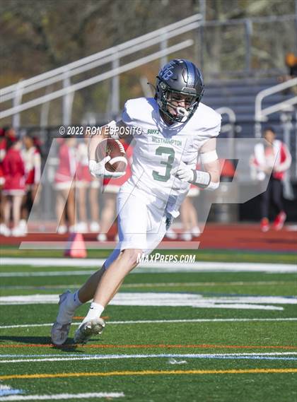 Thumbnail 3 in Westhampton Beach vs Half Hollow Hills West (Section XI Division III Semifinal Game) photogallery.