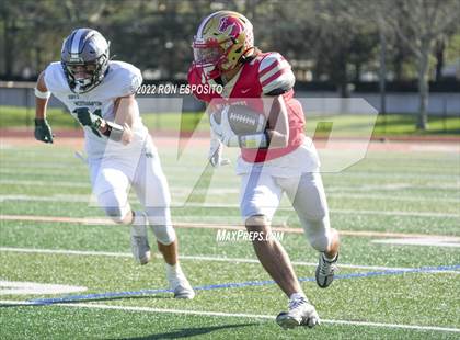 Thumbnail 3 in Westhampton Beach vs Half Hollow Hills West (Section XI Division III Semifinal Game) photogallery.