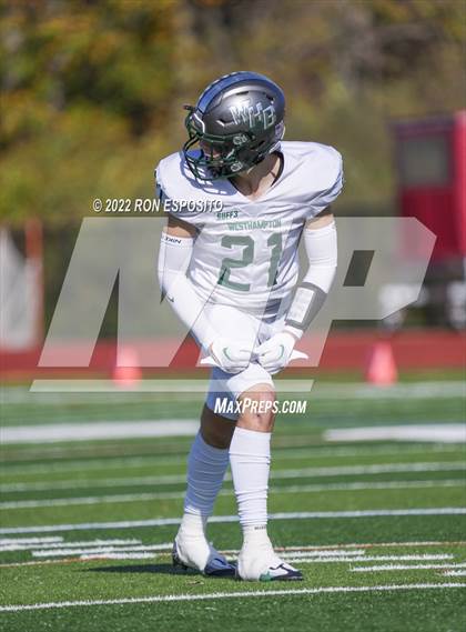 Thumbnail 1 in Westhampton Beach vs Half Hollow Hills West (Section XI Division III Semifinal Game) photogallery.