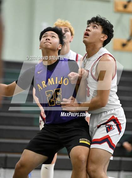 Thumbnail 3 in Armijo vs. Vacaville Christian (Steve Cauchi Ram Jam) photogallery.