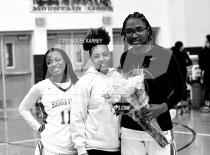 Thumbnail 3 in Desert Oasis vs Sierra Vista (Senior Night) photogallery.