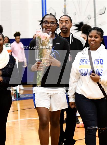 Thumbnail 3 in Desert Oasis vs Sierra Vista (Senior Night) photogallery.