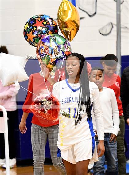 Thumbnail 2 in Desert Oasis vs Sierra Vista (Senior Night) photogallery.