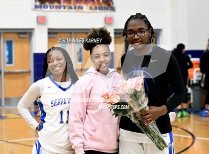 Thumbnail 2 in Desert Oasis vs Sierra Vista (Senior Night) photogallery.