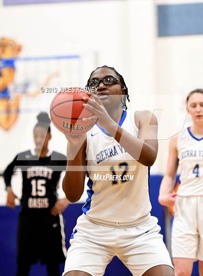 Thumbnail 2 in Desert Oasis vs Sierra Vista (Senior Night) photogallery.