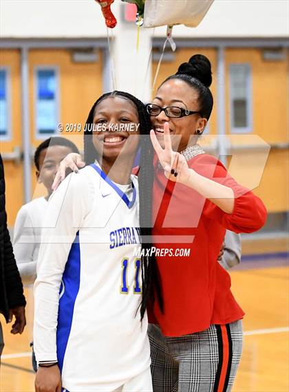 Thumbnail 1 in Desert Oasis vs Sierra Vista (Senior Night) photogallery.