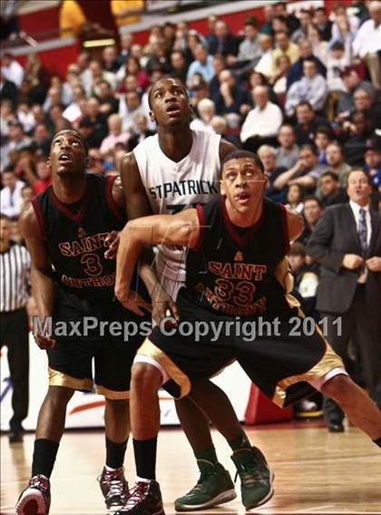 Thumbnail 1 in St. Patrick vs. St. Anthony (NJSIAA Non-Public, North B Final) photogallery.