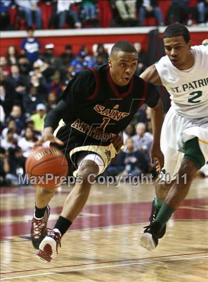 Thumbnail 2 in St. Patrick vs. St. Anthony (NJSIAA Non-Public, North B Final) photogallery.
