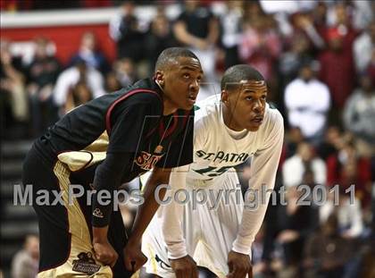 Thumbnail 3 in St. Patrick vs. St. Anthony (NJSIAA Non-Public, North B Final) photogallery.