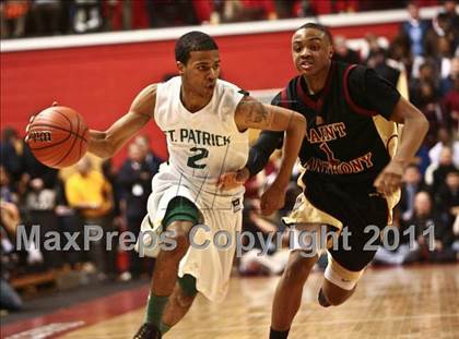Thumbnail 3 in St. Patrick vs. St. Anthony (NJSIAA Non-Public, North B Final) photogallery.