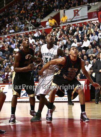 Thumbnail 2 in St. Patrick vs. St. Anthony (NJSIAA Non-Public, North B Final) photogallery.