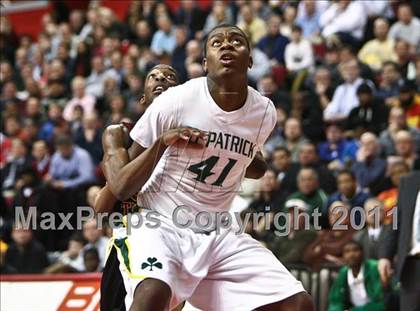 Thumbnail 2 in St. Patrick vs. St. Anthony (NJSIAA Non-Public, North B Final) photogallery.