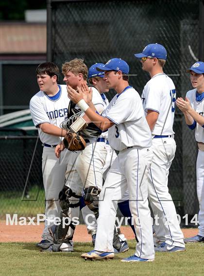 Thumbnail 3 in Vandebilt Catholic vs. Neville (LHSAA 4A Quarterfinal Playoff) photogallery.