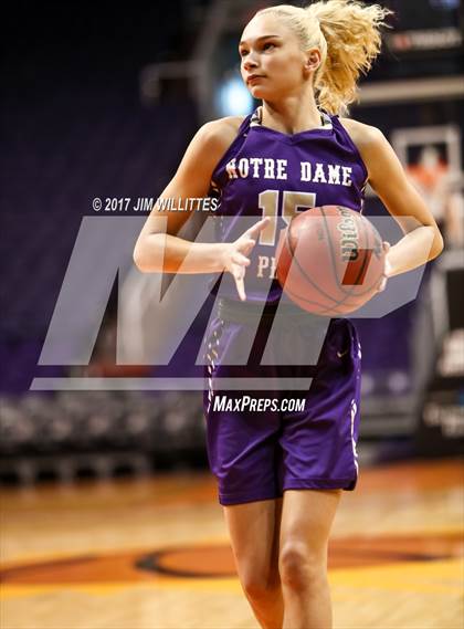Thumbnail 2 in Notre Dame Prep @ Williams Field photogallery.