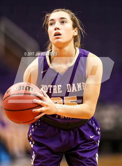 Thumbnail 2 in Notre Dame Prep @ Williams Field photogallery.