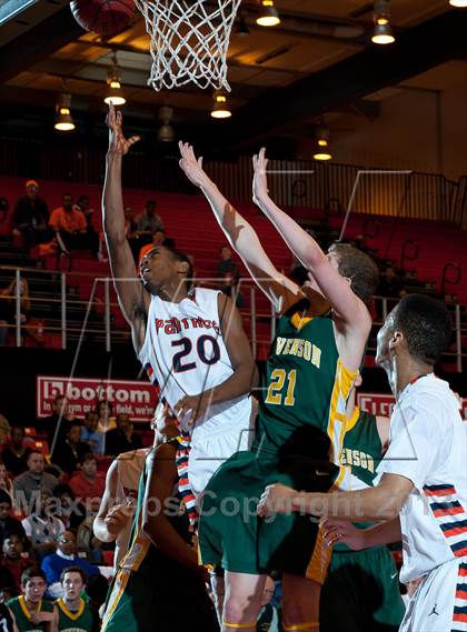 Thumbnail 3 in Stevenson [Adlai E.] vs Oswego (Proviso West Holiday Tournament) photogallery.