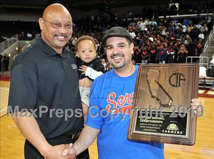 Thumbnail 1 in Centennial vs. Serra (CIF D3 SoCal Final) photogallery.